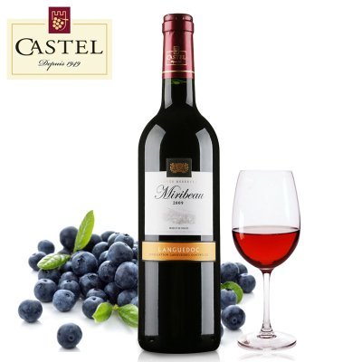 【CASTEL进口酒 】卡斯特 2009年份 法国原瓶进口红酒 Castel典藏AOC干红葡萄酒 750ml【价格 图片 品牌 报价】-苏宁易购