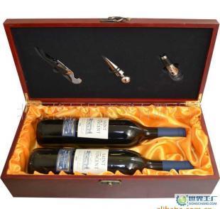 【特价批发】原装进口红酒/法国圣维特奥朗日红葡萄酒双支礼盒装_食品、饮料_世界工厂网中国产品信息库