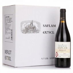 西夫拉姆 梅乐干红葡萄酒整箱装750ml 6瓶 价格178元包邮 折合30元 瓶 –