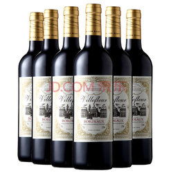 法国进口红酒 波尔多aoc 花之乡干红葡萄酒 整箱装750ml 6瓶188元精选特价 什么值得买 每日更新高性价比网购产品推荐 比购网