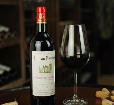 葡萄酒批发 朗格莱庄园干红葡萄酒1976 毕奢甘-圣埃美隆